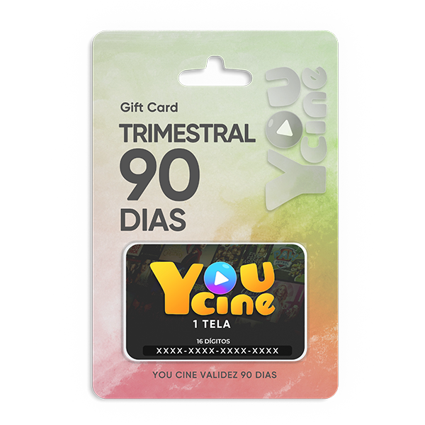 Recarga YouCine — 90 Dias (Trimestral)
